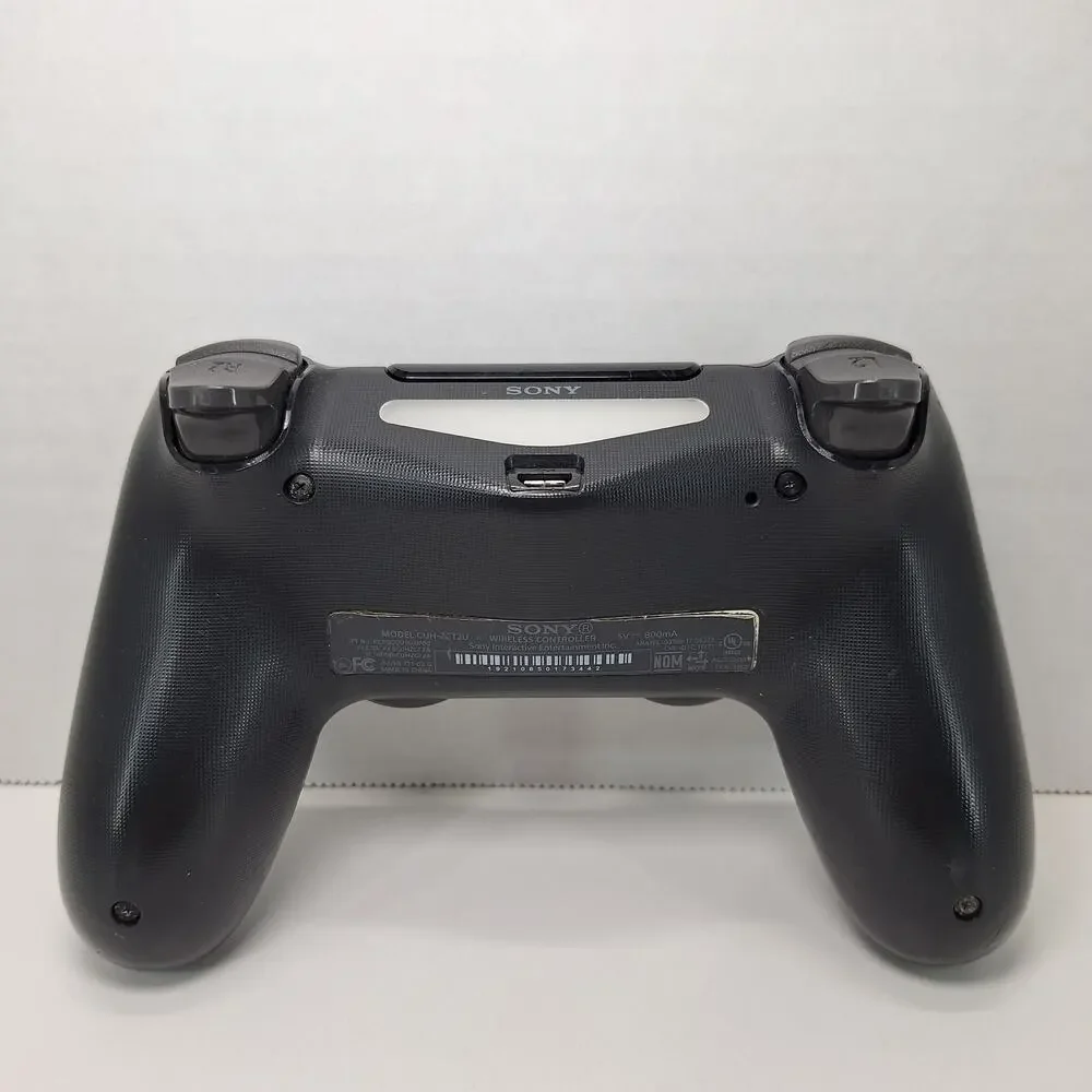 Sony PlayStation 4 DualShock 4 V2 Black CUH-ZCT2U Wireless Controller - Tested